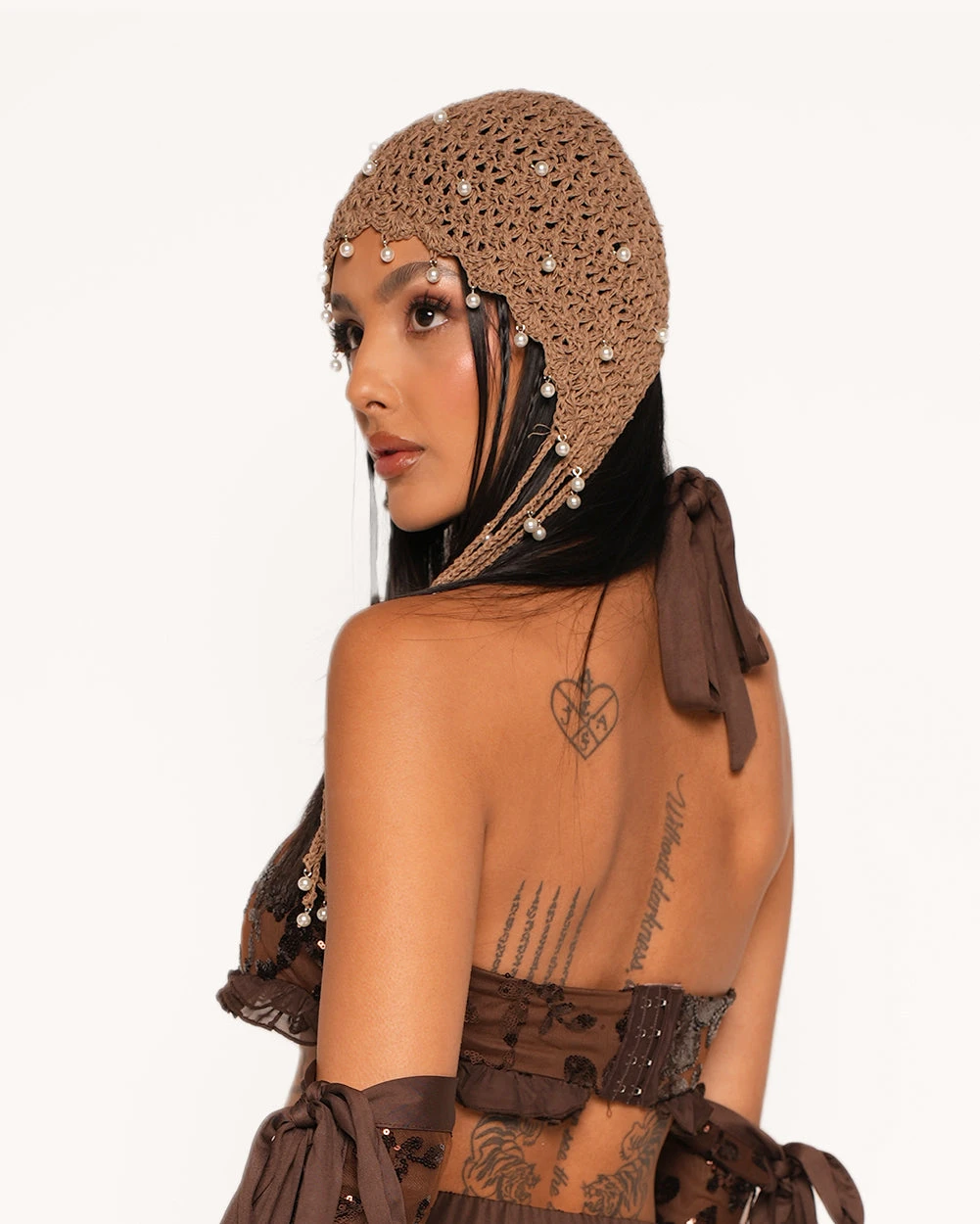 Bohemian Princess Sequin Ruffle O-Ring Top With Sleeves 4 Bohemian Princess Sequin Ruffle O-Ring Top With Sleeves - Image 2