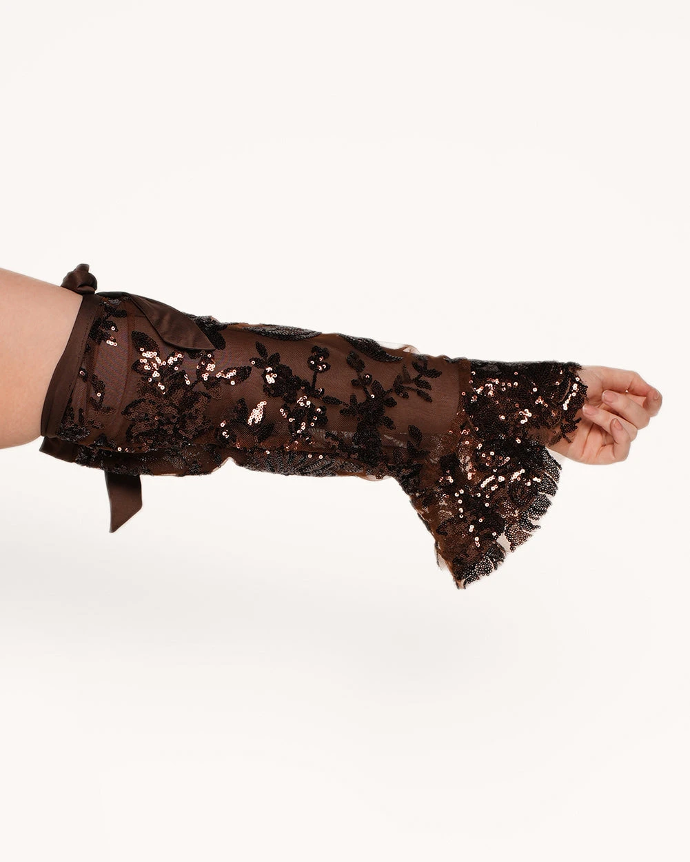 Bohemian Princess Sequin Ruffle O-Ring Top With Sleeves 11 Bohemian Princess Sequin Ruffle O-Ring Top With Sleeves - Image 9