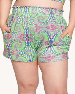 Spirit Of The Forest Shorts -iHeartRaves Shop Spirit of the Forest Shorts C1 Front