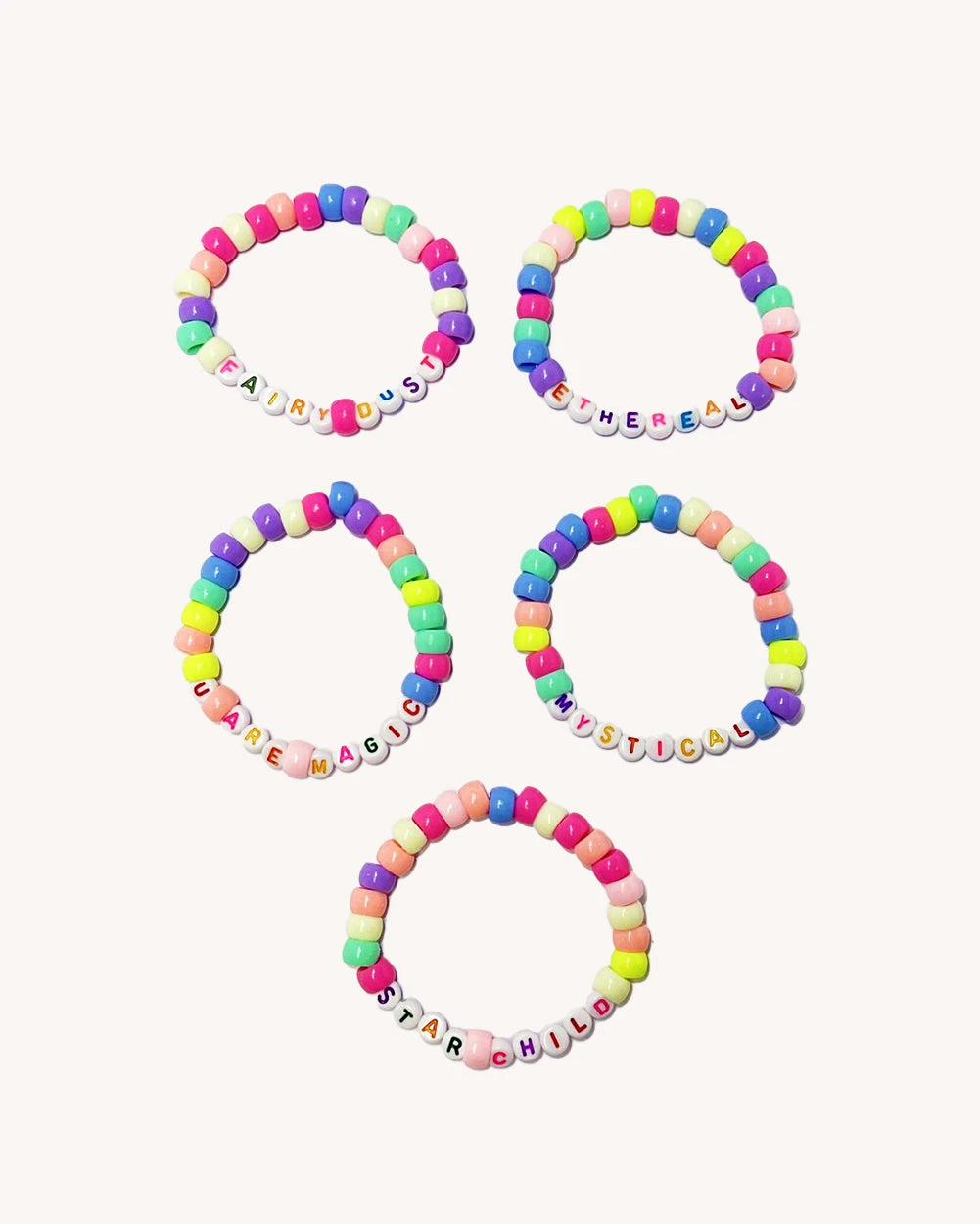 Stardust Dream Kandi Bracelet Set 3 Stardust Dream Kandi Bracelet Set