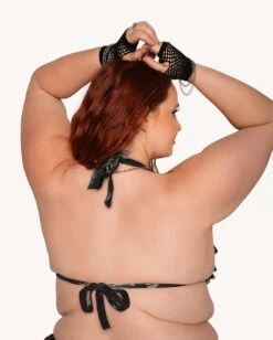 Sunflowerraver X IHR Get Bent Bra Top -iHeartRaves Shop Sunflowerraver x iHR Get Bent Bra Top C1 Back