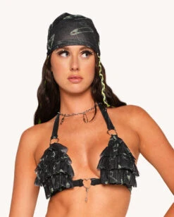 Sunflowerraver X IHR Get Bent Bra Top