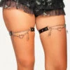 Sunflowerraver X IHR Get Bent Pair Leg Garters -iHeartRaves Shop Sunflowerraver x iHR Get Bent Leg Garter Pair Front2