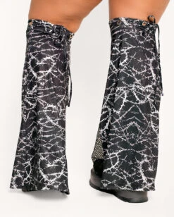 Sunflowerraver X IHR I'm Sensitive Fishnet Leg Warmers -iHeartRaves Shop Sunflowerraver x iHR I m Sensitive Fishnet Leg Warmers C1 Back