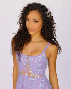 Sweet Serenade Floral Sequin Dress -iHeartRaves Shop Sweet Serenade Floral Sequin Dress Lifestyle