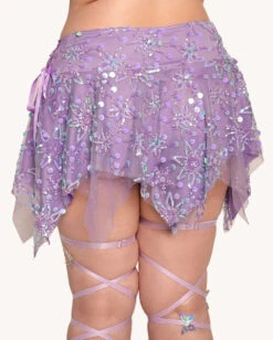 Sweet Serenade Mini Skirt -iHeartRaves Shop Sweet Serenade Mini Skirt C1 Back