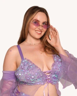 Sweet Serenade Top With Sleeves -iHeartRaves Shop Sweet Serenade Top with Sleeves C1 Front