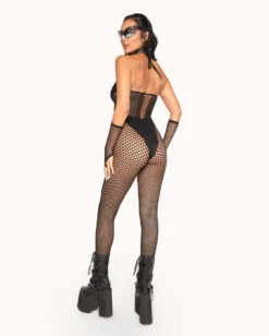 Techno Takeover Jumpsuit -iHeartRaves Shop Techno Takeover Jumpsuit Back