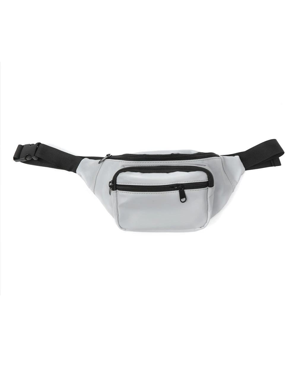 Techno Twilight Silver Reflective Fanny Pack 5 Techno Twilight Silver Reflective Fanny Pack - Image 3