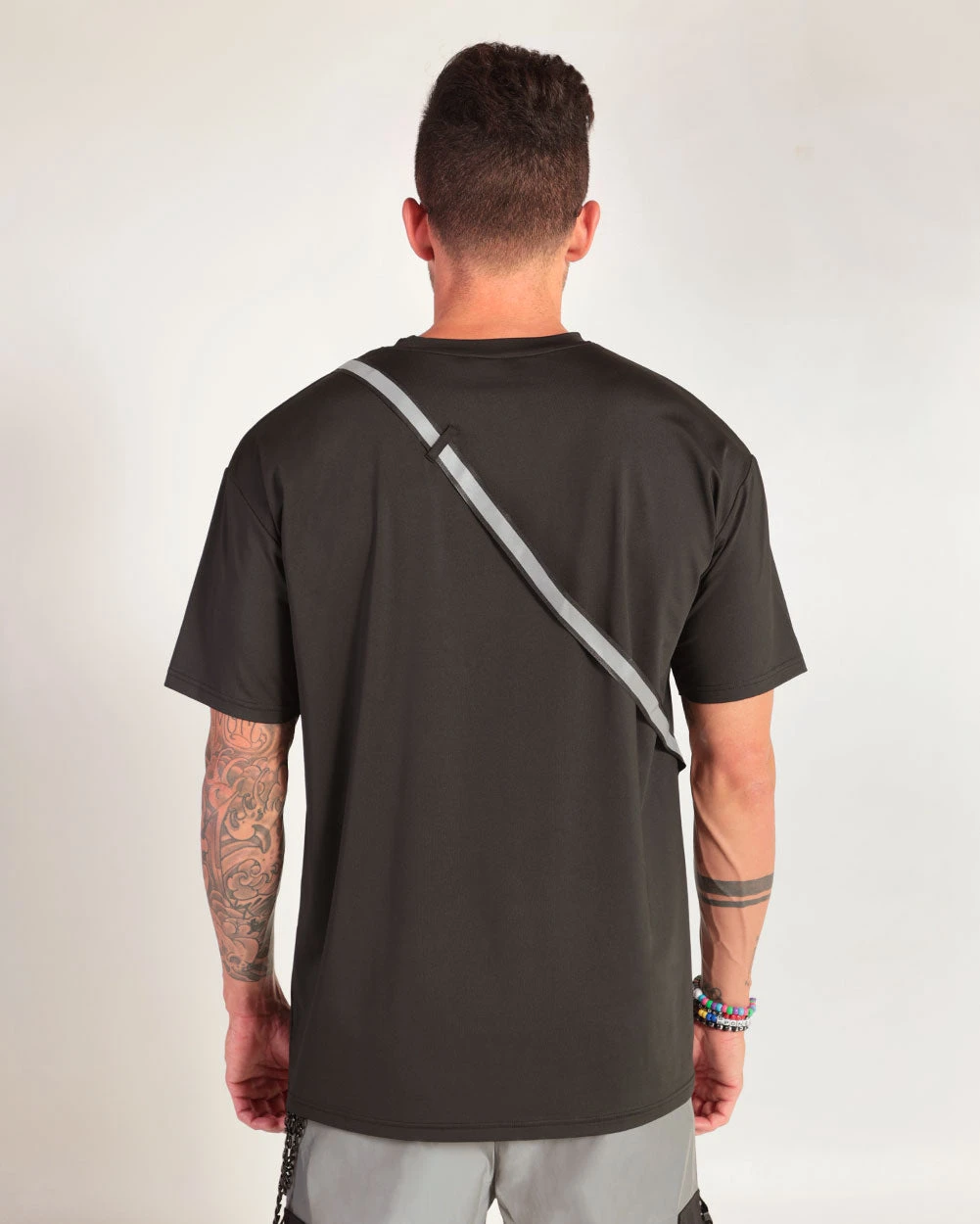 Thunder Flash Reflective Men's Tee 6 Thunder Flash Reflective Men's Tee - Image 4