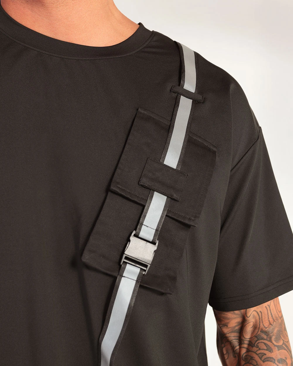 Thunder Flash Reflective Men's Tee 5 Thunder Flash Reflective Men's Tee - Image 3