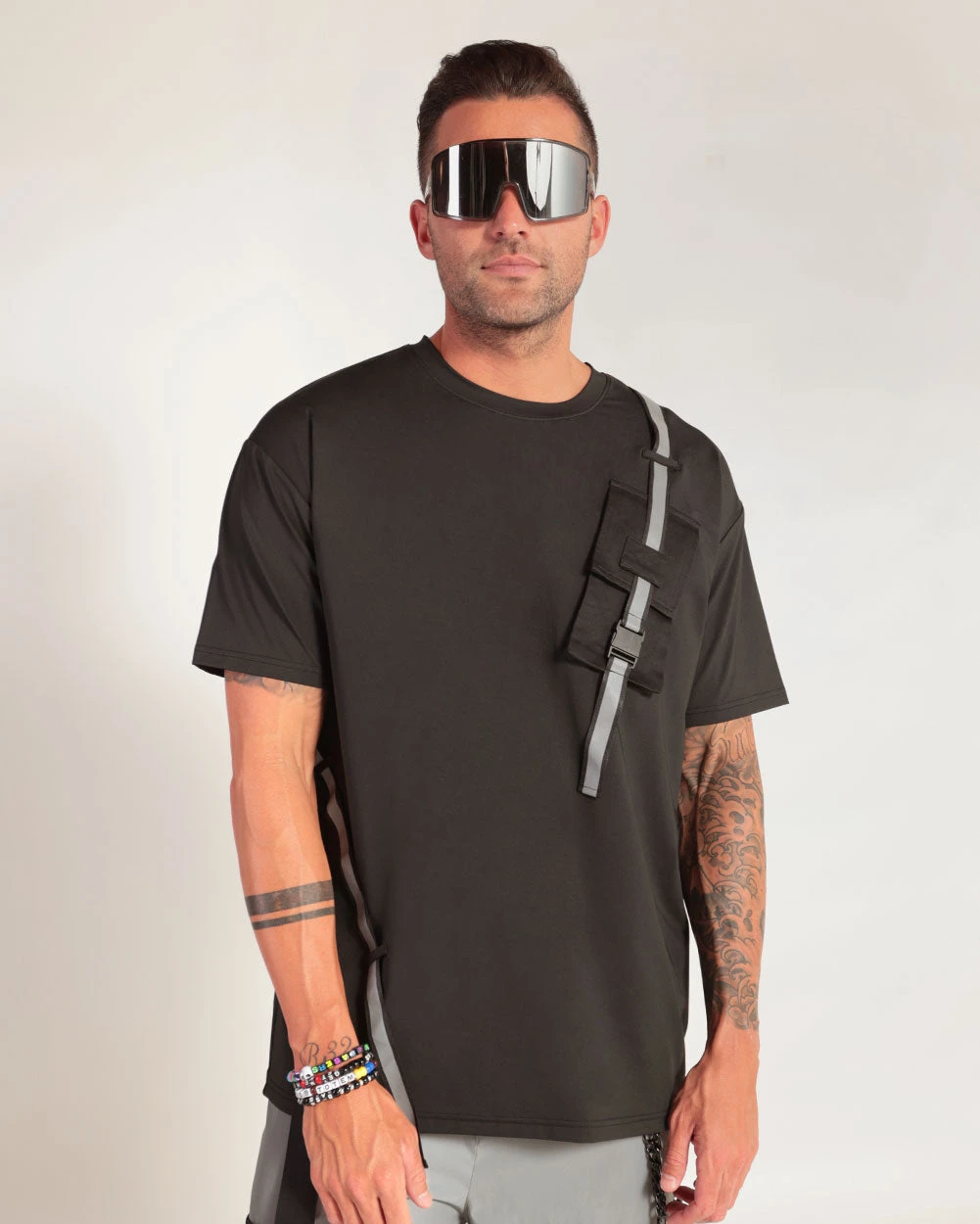 Thunder Flash Reflective Men's Tee 4 Thunder Flash Reflective Men's Tee - Image 2