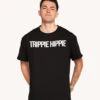 Trippie Hippie Oversized Tee -iHeartRaves Shop Trippie Hippie Oversized Tee Front