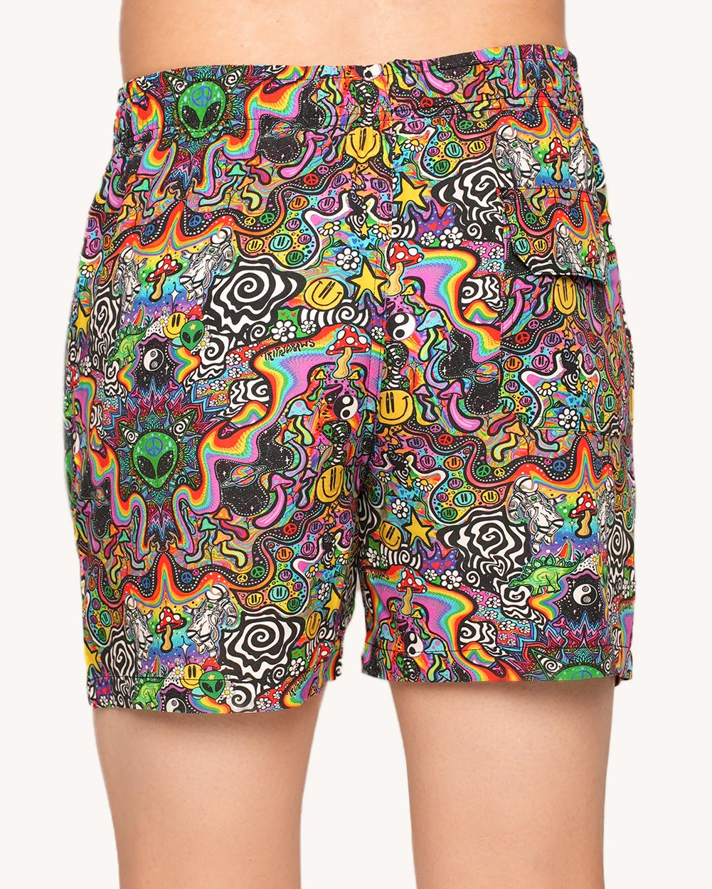Trippydraws X IHR Funky Mind Camp Shorts 4 Trippydraws X IHR Funky Mind Camp Shorts - Image 2
