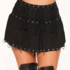 Try To Keep Up Mini Skirt -iHeartRaves Shop Try To Keep Up Mini Skirt Front