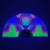 Viper Vision UV Reactive Hand Fan -iHeartRaves Shop ViperVisionHandFanUVReactiveHandFan2