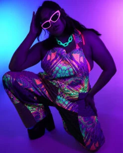 Viper Vision Unisex Overalls -iHeartRaves Shop Viper Vision Overalls C1 UV