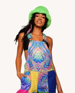 Viper Vision Unisex Overalls -iHeartRaves Shop Viper Vision Overalls Detail