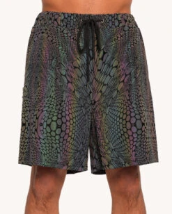 Viper Vision Rainbow Reflective Men's Shorts -iHeartRaves Shop Viper Vision Rainbow Reflective Men s Shorts Front fbc6a4a0 2392 4081 8b90 dc62d000e33d