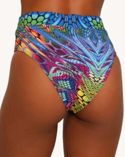 Viper Vision Recycled Fabric Booty Shorts -iHeartRaves Shop Viper Vision Recycled Fabric Booty Shorts Back 30206052 3ab4 45c9 8c63 b38baffd2429