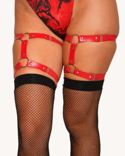Vixen Vice O-Ring Pair Leg Garters