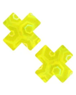 Neva Nude Nuclear Nightmare 3D Holo J Valentine Fabric Pasties