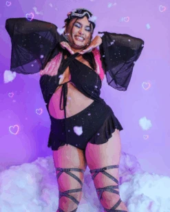 Holo Star Mesh Halter Bodysuit Set 16 Holo Star Mesh Halter Bodysuit Set -iHeartRaves Shop image 4 1f4d7466 d5b5 4686 acc1 b028705a98d0